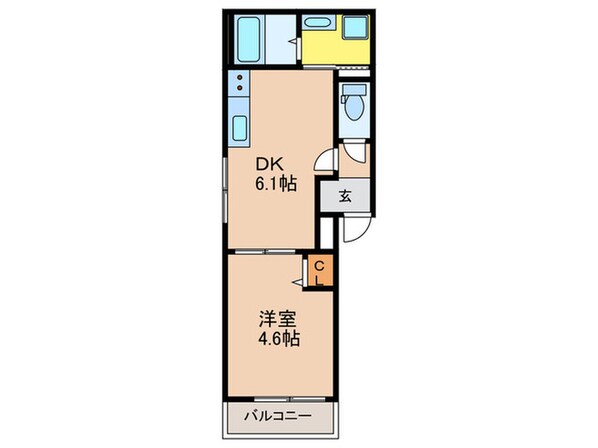 Ｐａｒｋｓ枚方の物件間取画像